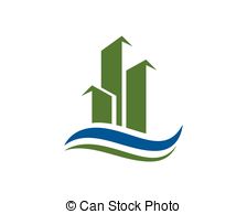 224x194 Building Clipart Logo