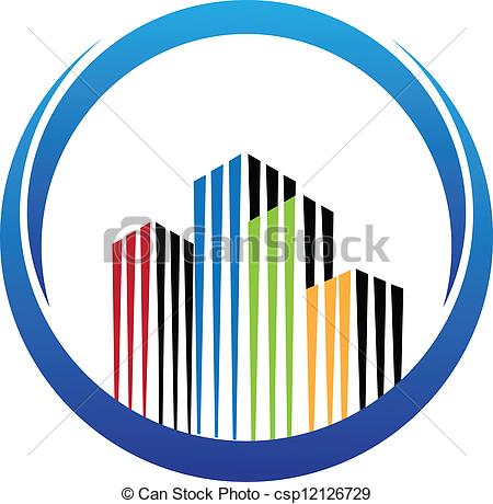 450x460 Building Logo Cliparts