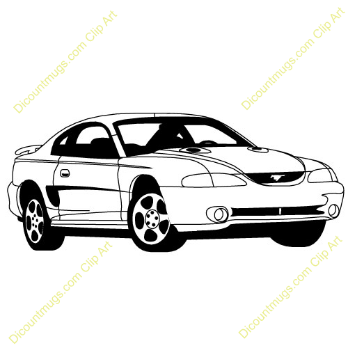 500x500 Ford Mustang Clip Art Many Interesting Cliparts