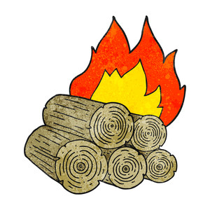 300x300 Freehand Drawn Cartoon Logs Royalty Free Stock Image