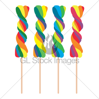 325x325 Pop Art Comic Style Banners Set Lollipop Clipart Picture Gl