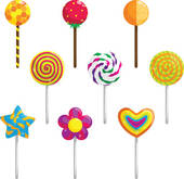 170x165 Lollipops Clip Art