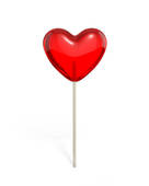 136x170 Stock Illustrations Of Two Crossed Heart Shaped Lollipops K8625570