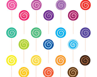 340x270 Lollipop Clip Art Etsy Studio
