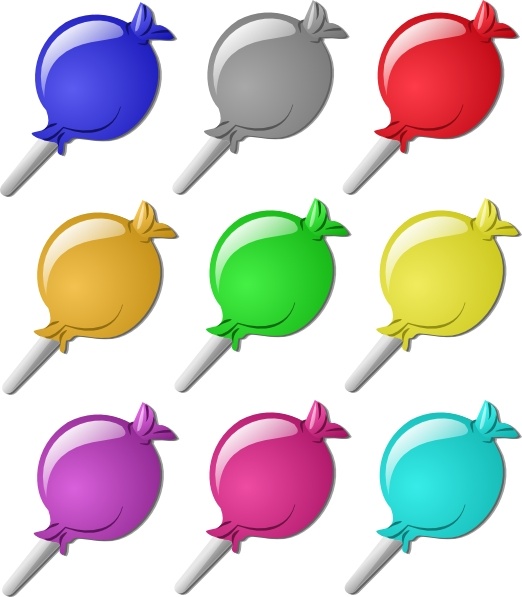 522x597 Lollipops Clip Art Free Vector In Open Office Drawing Svg ( Svg