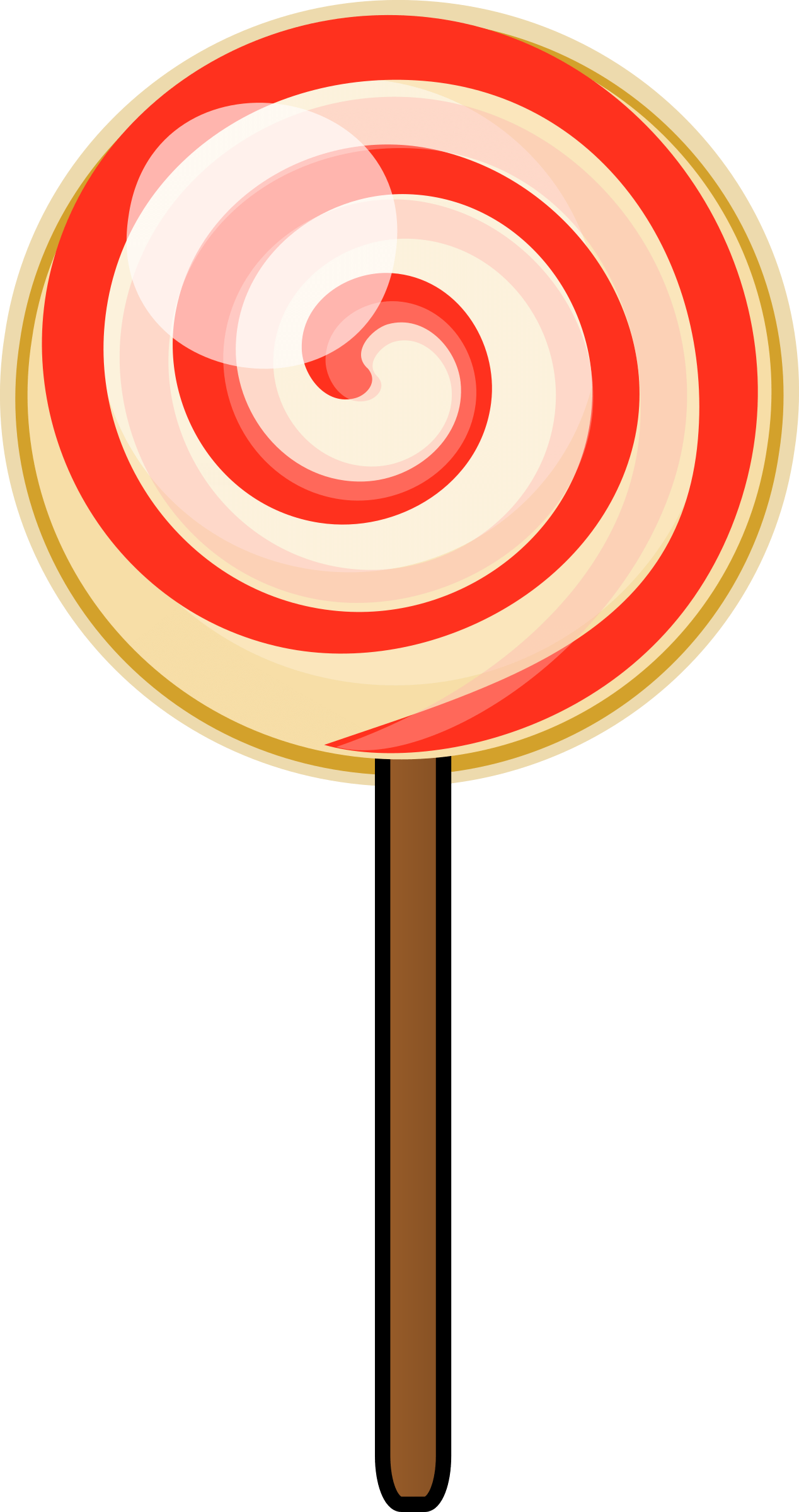1268x2400 Striped Lollipop Cliparts