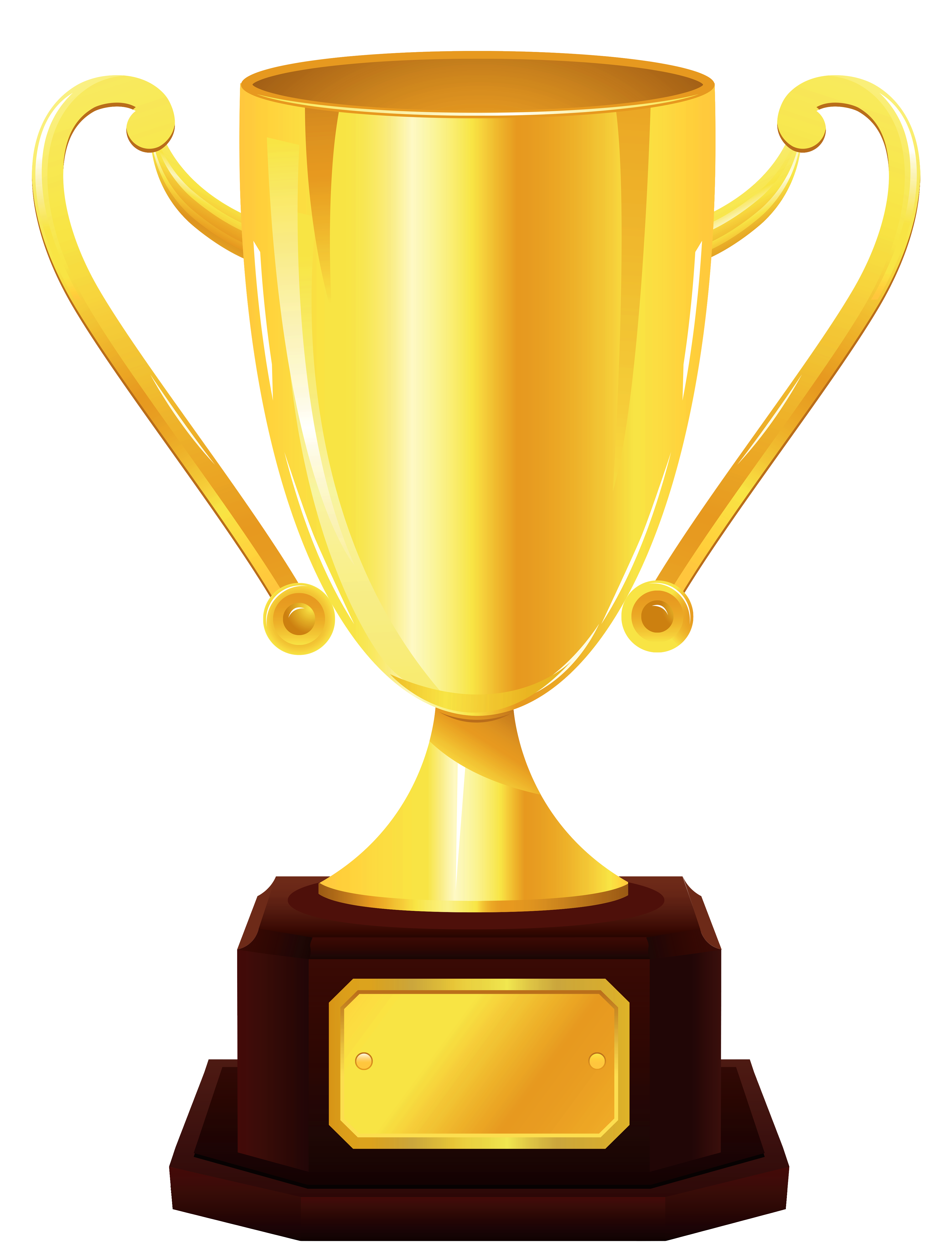 3833x5066 Free Trophy Clipart
