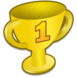 256x256 Trophy Clipart Number 1