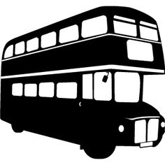 236x236 London Bus Clipart Black And White