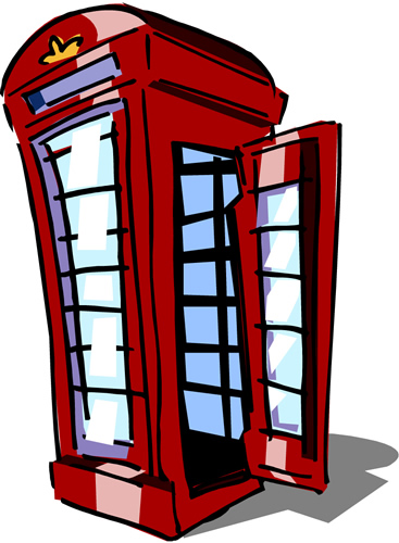 367x500 London Clipart London Phone Booth Clipart