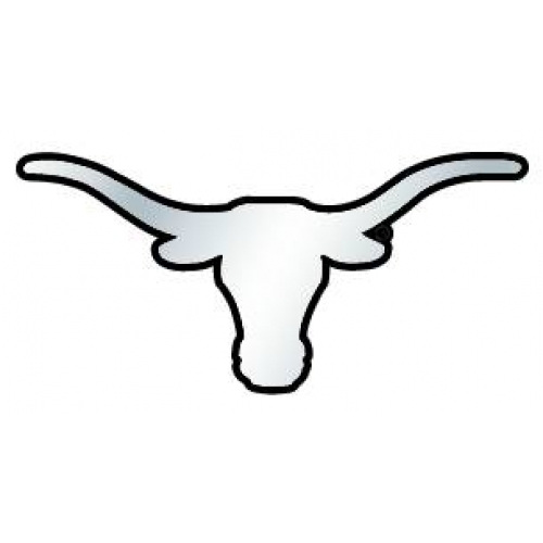 500x500 Texas Longhorn Silhouette Clipart