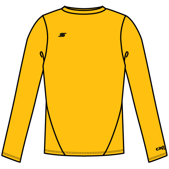 Yellow Longsleeve T-Shirt cs go skin instal the last version for android