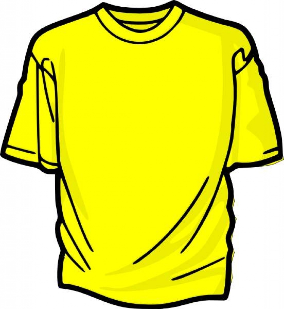 943x1024 Yellow T Shirt