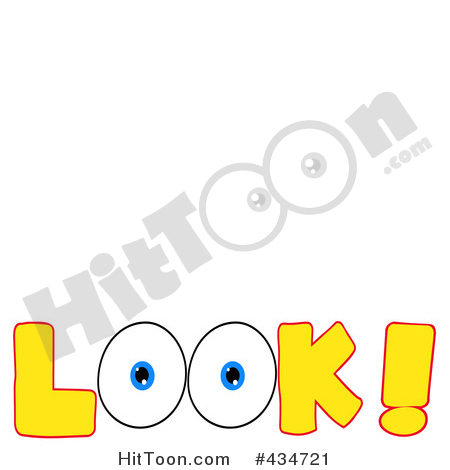 450x470 Look Clipart