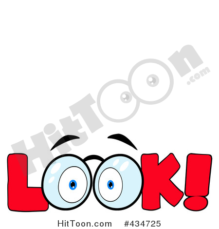 450x470 Look Clipart