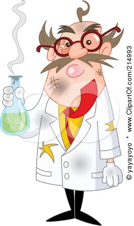 266x450 Funny Scientist Clip Art Free
