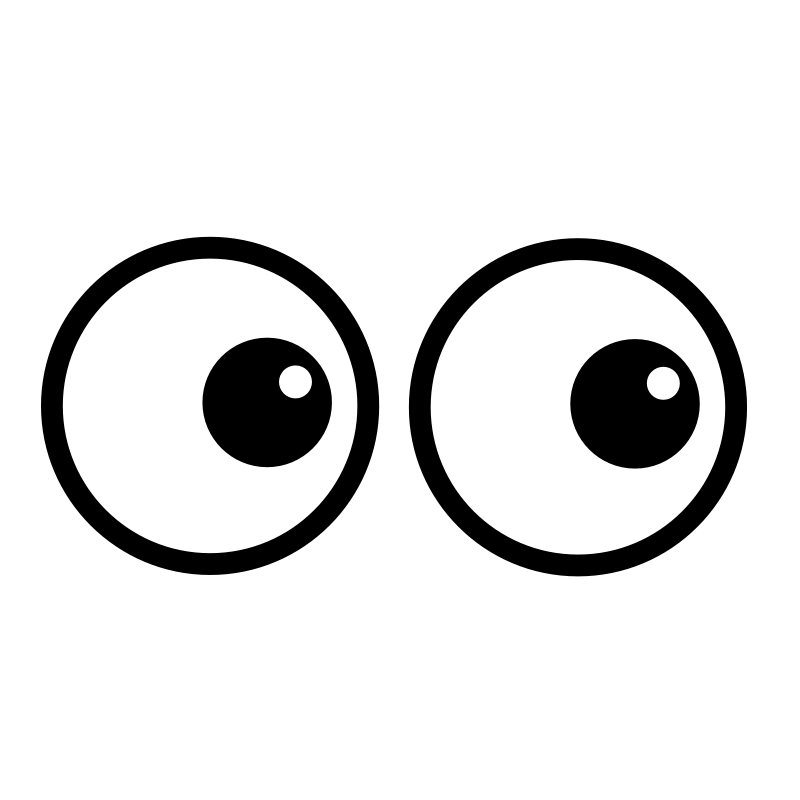 800x800 Eyeball Clipart Big Eye