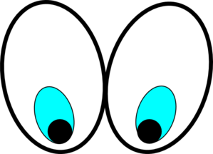 299x216 Eyes Looking Up Clipart Clipart Panda