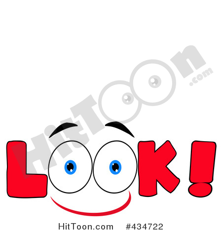 450x470 Look Clipart