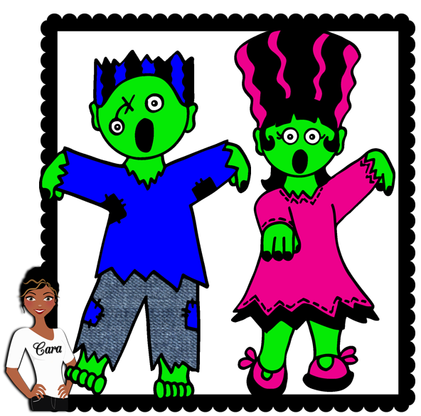 592x584 Creative Playground The Spookiest Halloween Fonts And Zombies, Too!