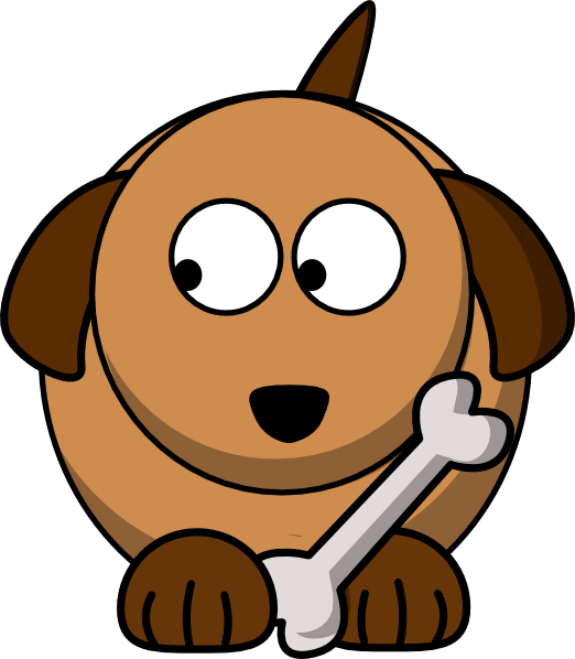 522x598 Dog Looking Left Clip Art