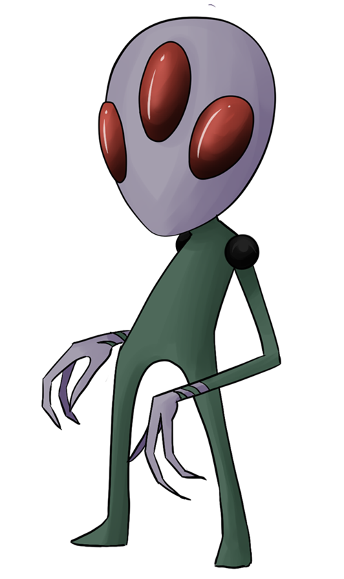 500x841 Free To Use Amp Public Domain Alien Clip Art