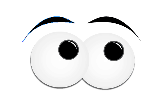 500x313 Eyes Looking Clipart