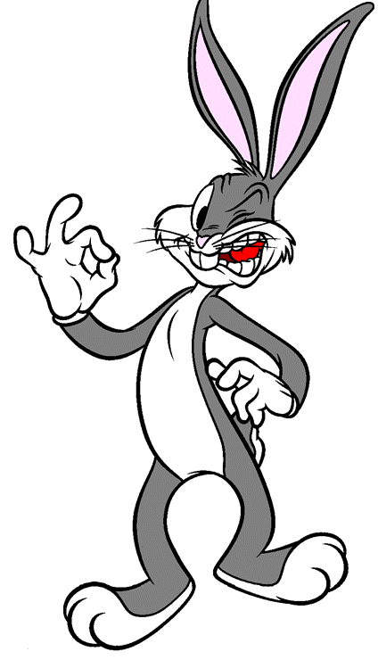 424x740 Bugs Bunny Clipart