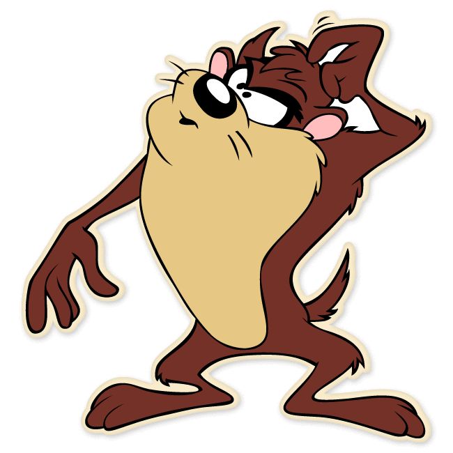 650x650 Tasmanian Devil Looney Tunes Clip Art Cliparts