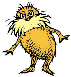 276x300 Dr Seuss Lorax Clip Art Clipart Panda
