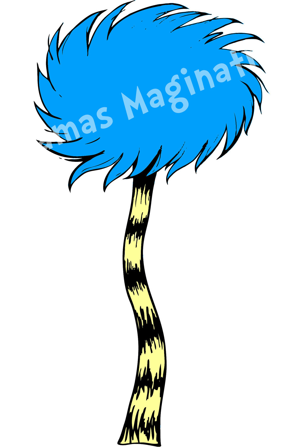 1016x1500 Dr Seuss Lorax Trees Clip Art N2 Free Image