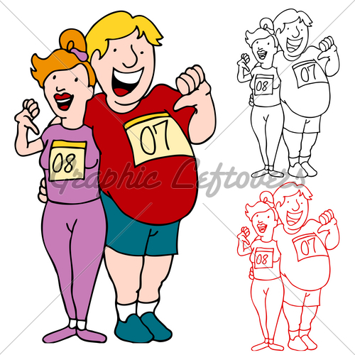 500x500 Lose Weight Clipart