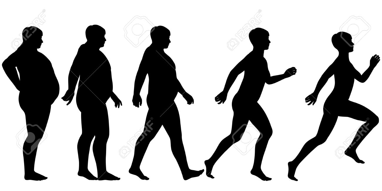 1300x650 People Clipart Losing Weight