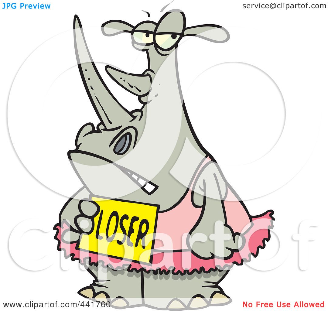 1080x1024 Royalty Free (Rf) Clip Art Illustration Of A Cartoon Loser