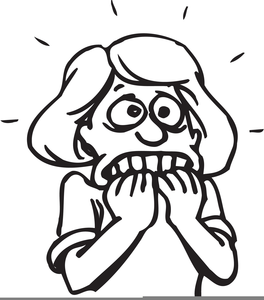 264x300 Cartoon Nervous Face Free Images