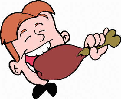 400x325 Eating Dinner With Mom Clipart