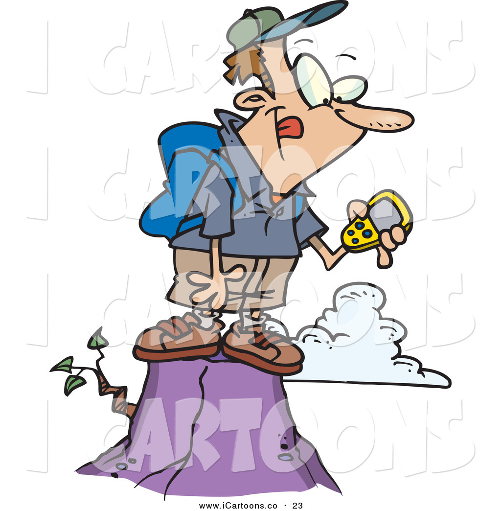 1024x1044 Hiking Clipart Lost