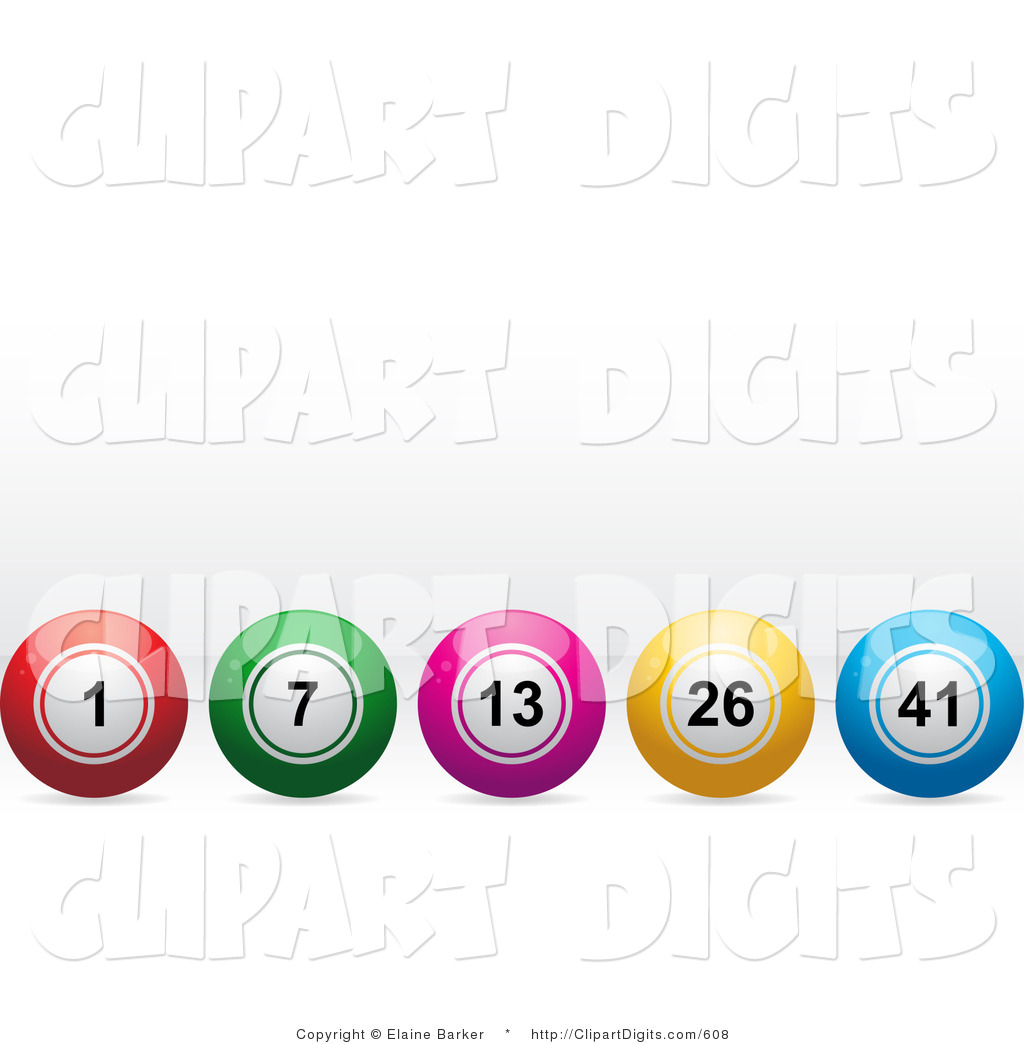 1024x1044 Vector Clip Art Of A Row Of Five Red, Green, Pink, Yellow And Blue