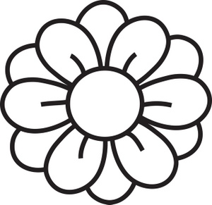 300x291 Clip Art Black And White Lotus Flower Clipart