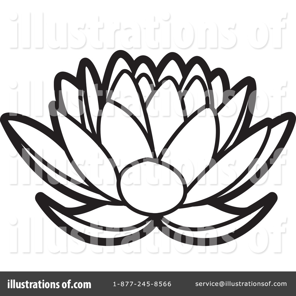 1024x1024 Lotus Clipart