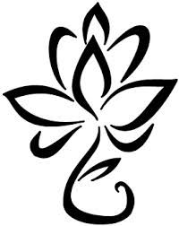 200x252 Clip Art Black And White Lotus Flower Clipart