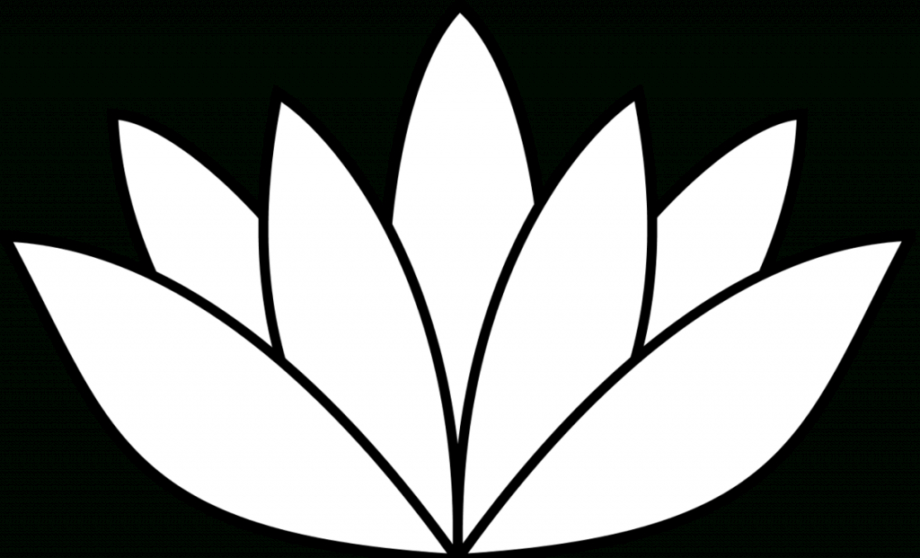1024x621 Lotus Flower Drawing Outline Lotus Flower Drawing Images
