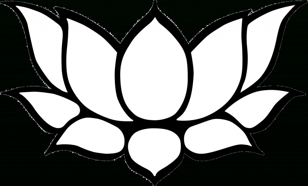 1024x619 Lotus Flower Line Drawing Images About Outline