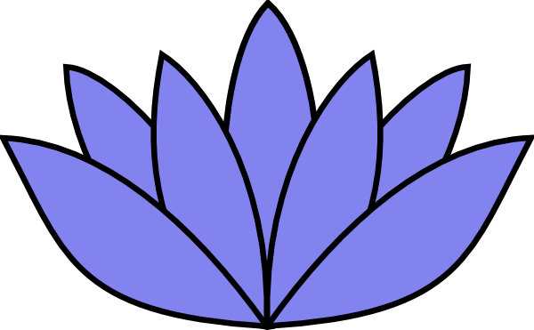 600x371 Lotus Flower Light Blue Clip Art