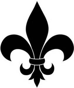 252x300 Louisiana Fleur De Lis Art