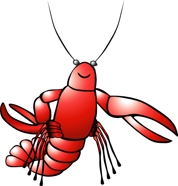 570x596 Crawfish 5 Clip Art