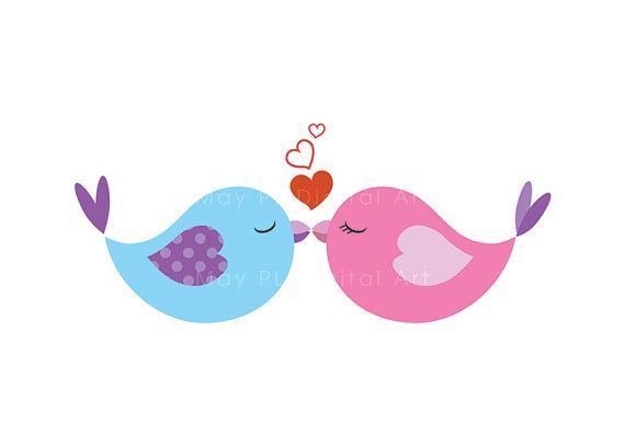 570x407 Clip Art Images Of Love Birds Images Hd Download
