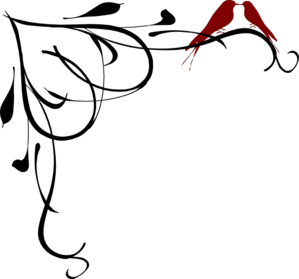 299x279 Red Love Birds Png, Svg Clip Art For Web