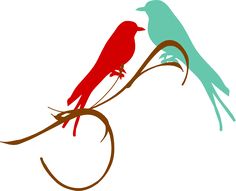 236x191 Clipart 12427 Birds In Love