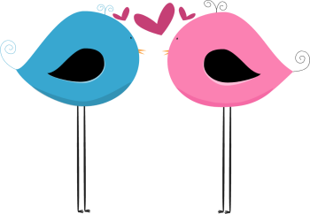 350x242 Kiss Clipart Bird